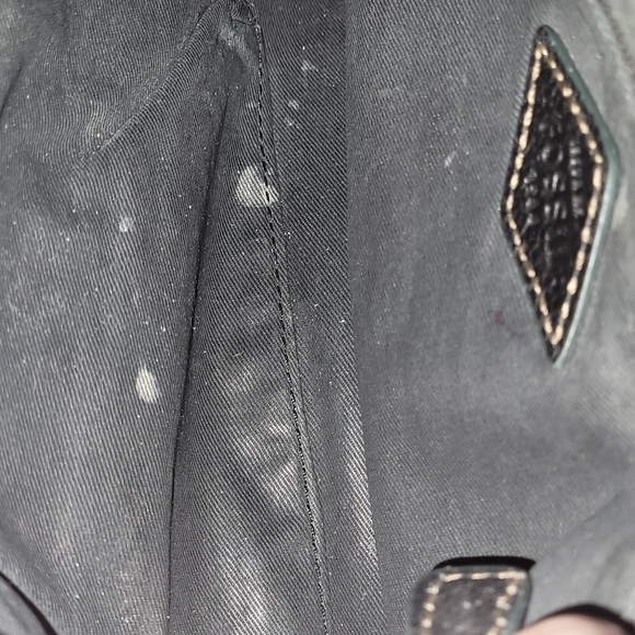 Mini Fossil Leather Crossbody - Picture 7 of 8